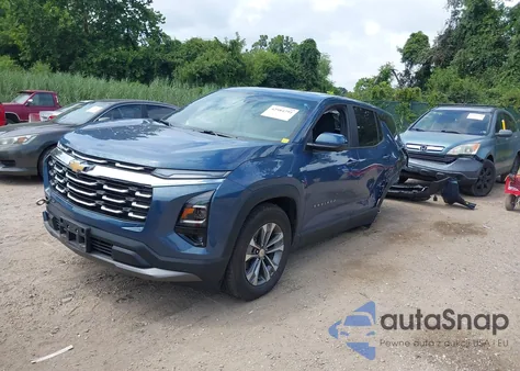 2025 Chevrolet Equinox Fwd Lt из США, поврежденный, VIN 3GNAXHEG4SL105819